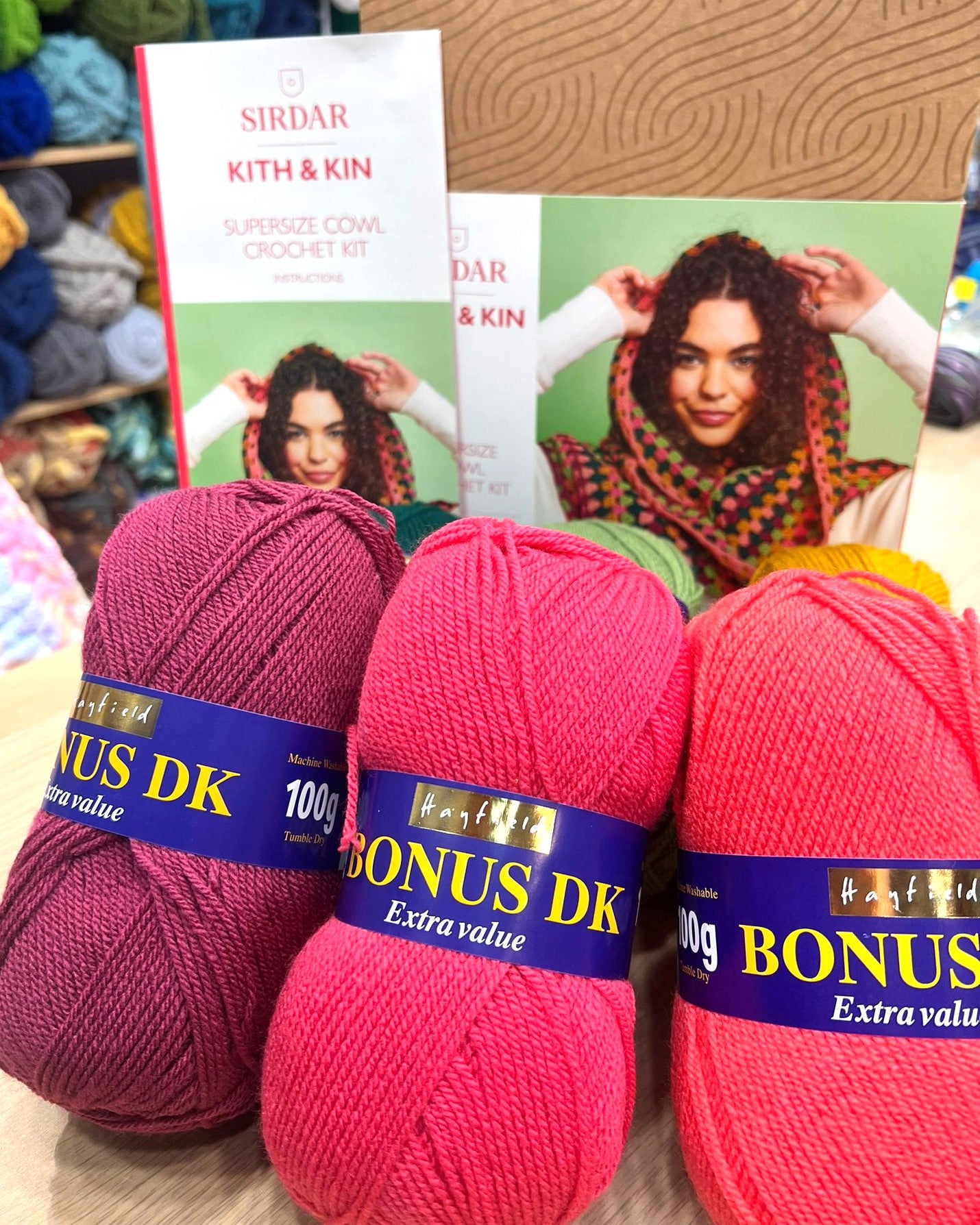 "Kith & Kin" Oversize Cowl Crochet Kit